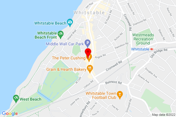 Google Map of The Umbrella Cafe, Whitstable